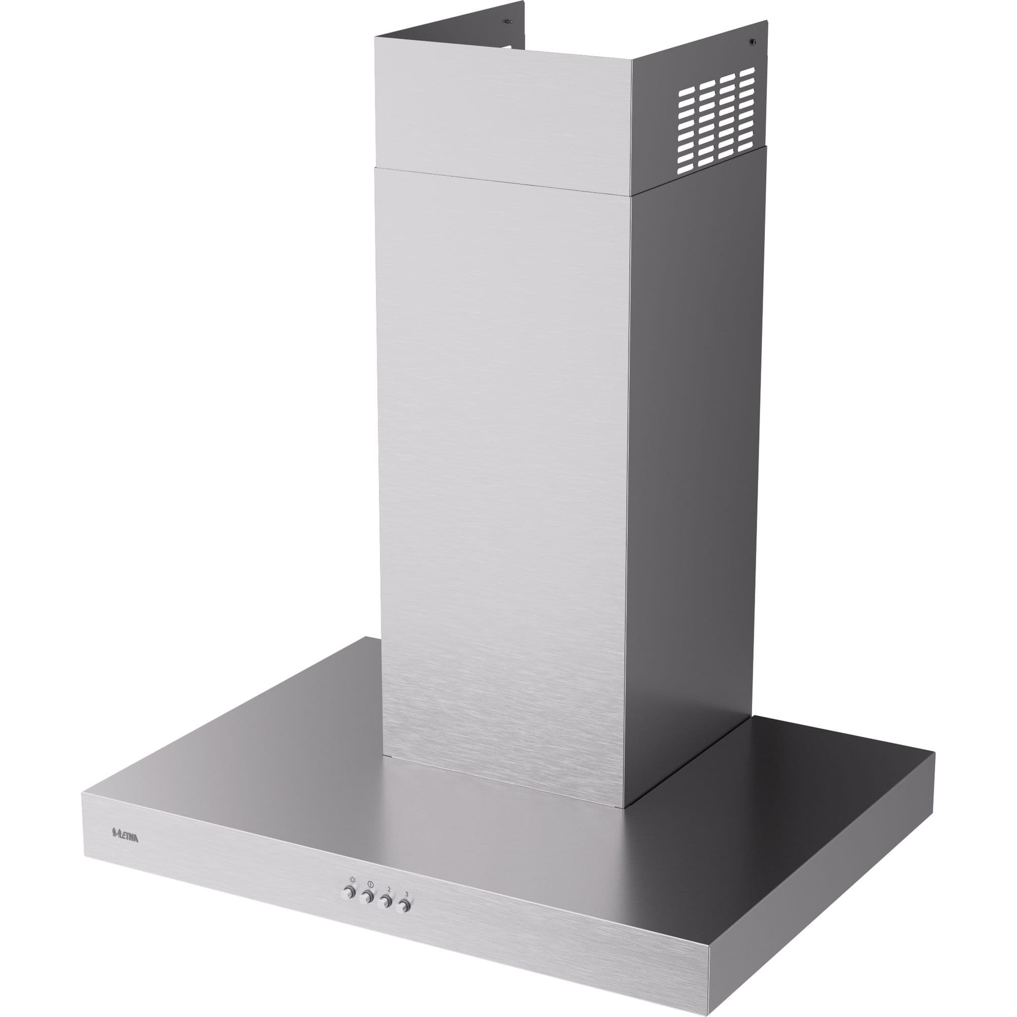 ETNA AB260RVS Wandschouw Afzuigkap 60 cm – RVS, Energieklasse A