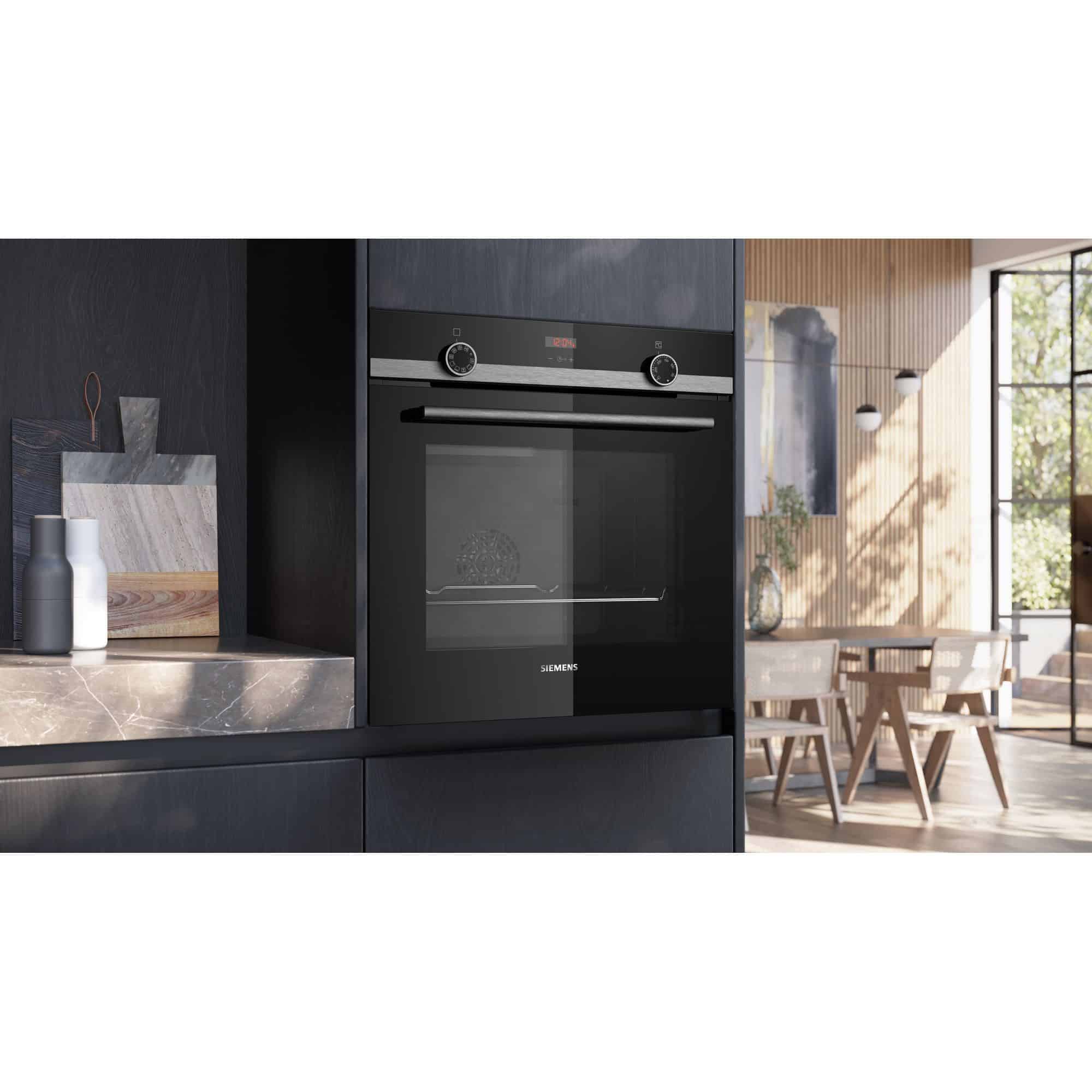 Siemens HB514AER4 iQ300 Inbouwoven 71 l – 7 systemen, humidClean