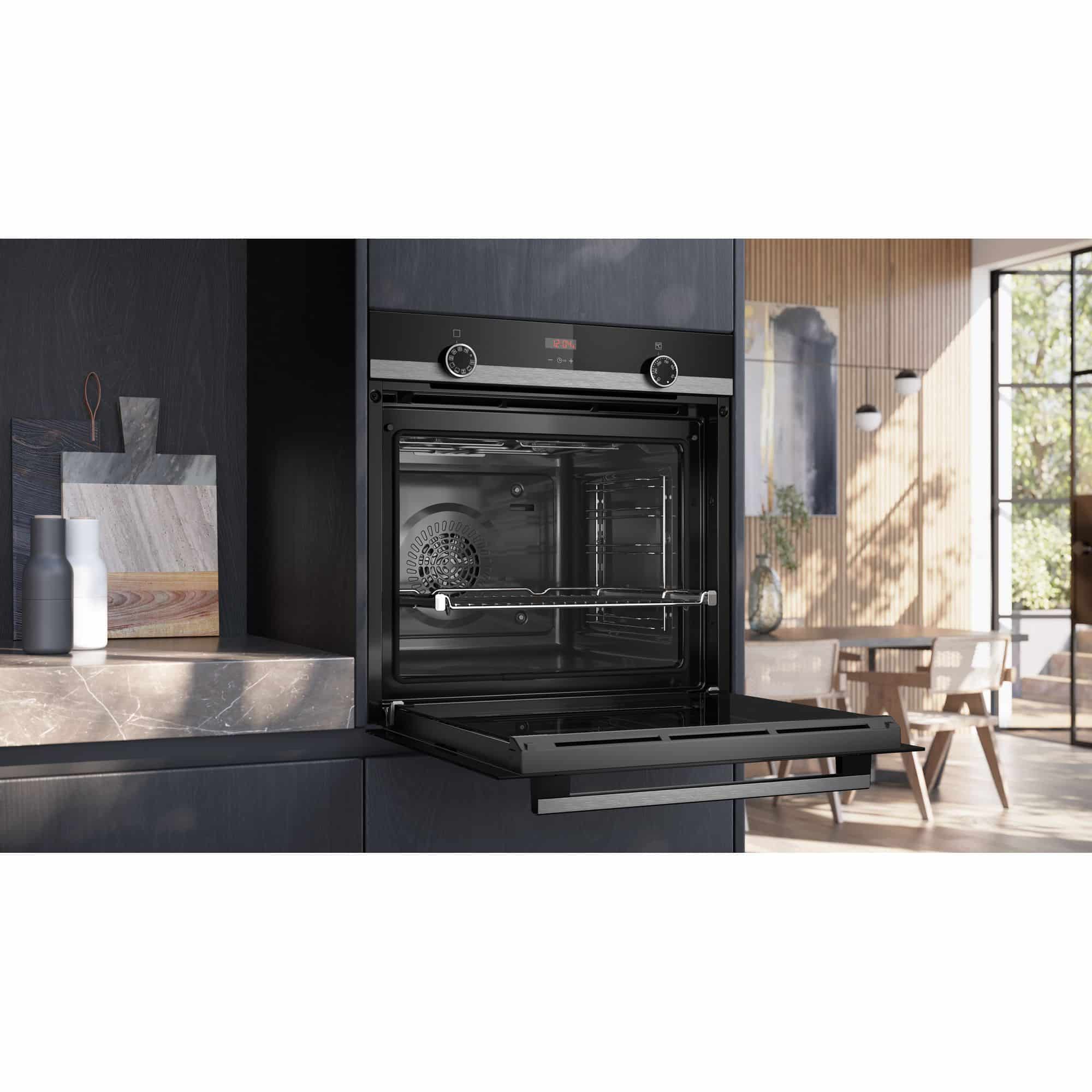 Siemens HB514AER4 iQ300 Inbouwoven 71 l – 7 systemen, humidClean