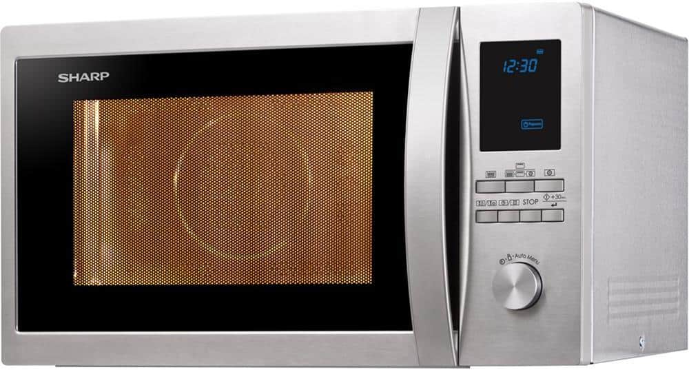 Sharp R-922STWE Combimagnetron 32 l – RVS, Magnetron + Grill + Hetelucht