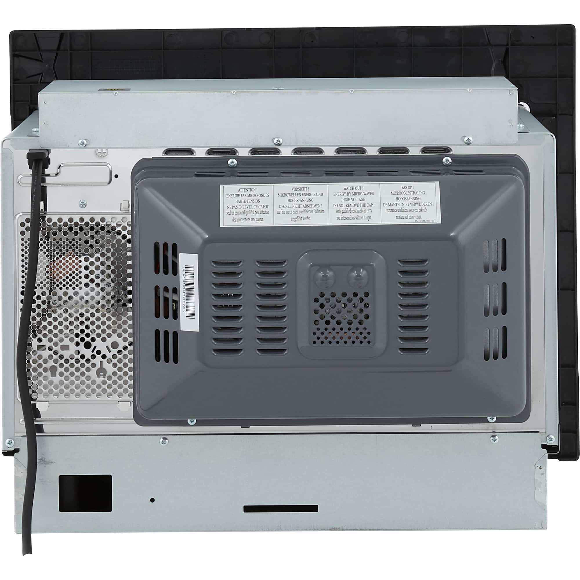 ETNA CM232ZT Inbouw Combimagnetron 32 l – Mat Zwart, Turbo-hetelucht