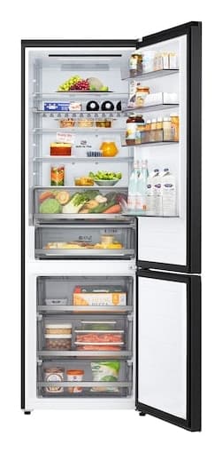 LG Koel-vriescombinatie GBBW322AEV – 466 liter – Zwart