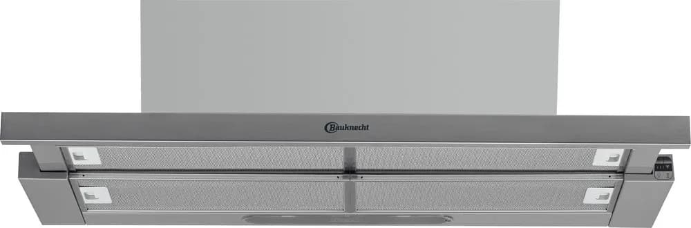 Bauknecht DBAH 92 LT X – Afzuigkap met vlak scherm, roestvrij staal, recirculatie/afzuiging, 90 cm