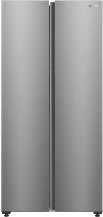 Comfeè RCS609IX2, Vrijstaand, Amerikaanse deur, Roestvrijstaal, 2 deur(en), LED, R600a