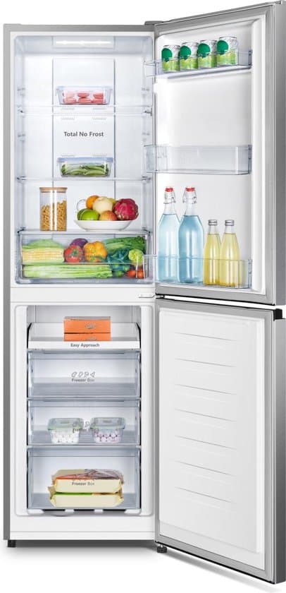 Hisense RB327N4ADD Vrijstaand 256 l Grijs, Zilver