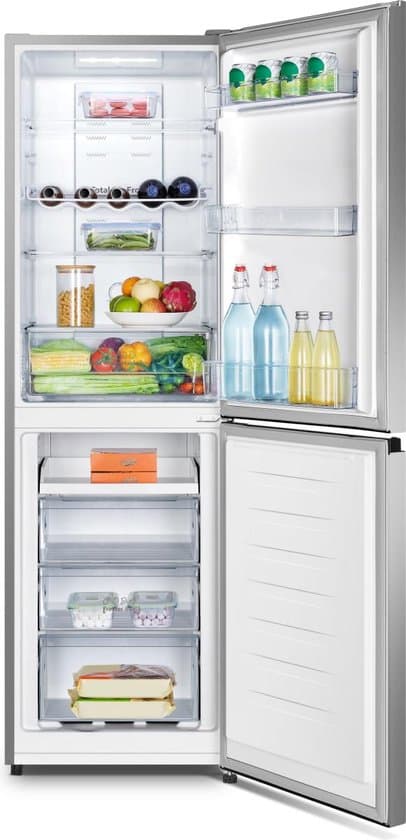 Hisense RB327N4ADD Vrijstaand 256 l Grijs, Zilver