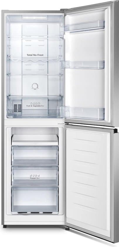 Hisense RB327N4ADD Vrijstaand 256 l Grijs, Zilver