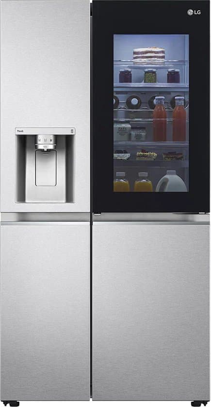 LG GSXV91BSAF amerikaanse koelkast Vrijstaand 635 l F Roestvrijstaal
