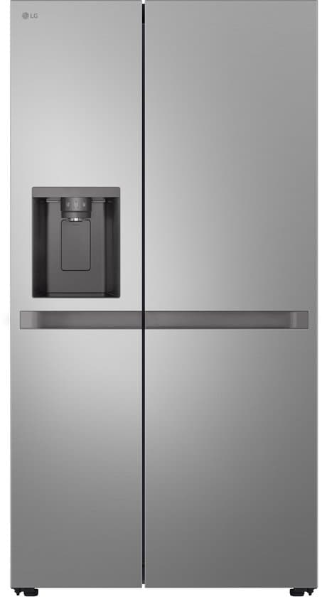 LG GSLC41PYPE Amerikaanse koelkast 641L met water- en ijsdispenser zonder leidingwerk – SpacePlus icemaker – LinearCooling voor stabiele versheid – ruime 641L inhoud voor gezinnen en stille. Energieklasse E