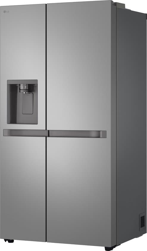 LG GSLC41PYPE Amerikaanse koelkast 641L met water- en ijsdispenser zonder leidingwerk – SpacePlus icemaker – LinearCooling voor stabiele versheid – ruime 641L inhoud voor gezinnen en stille. Energieklasse E