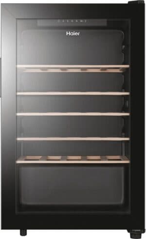 Haier Wine Bank 50 Serie 3 HWS33GG Compressorwijnkoeler Vrijstaand Zwart 33 fles(sen)