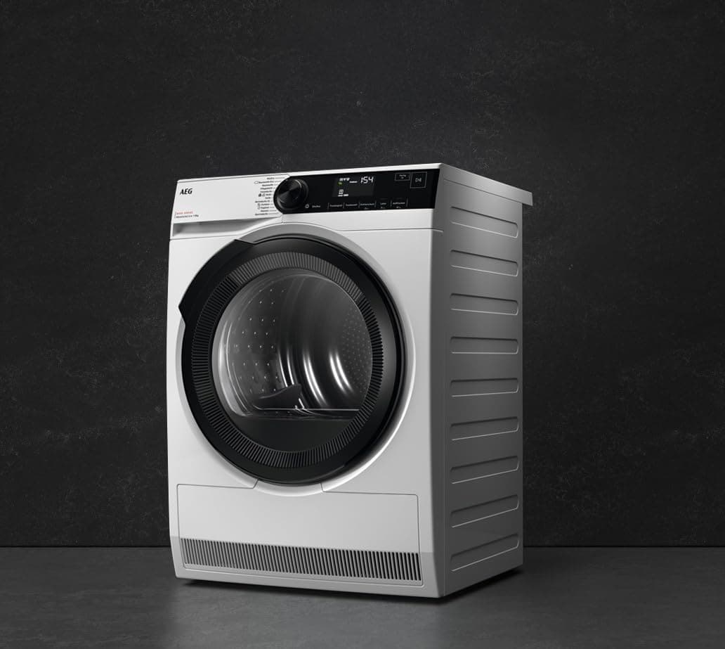 AEG TR8AMZ68 Warmtepompdroger 8 kg, serie 8000 AbsoluteCare – wol- en zijdedroging, C, Duits display
