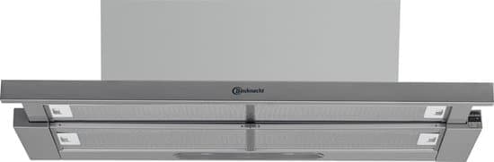 Bauknecht RBAH 92 LT X, 625 m³/uur, Afvoerend/recirculerend, A, D, C, 63 dB