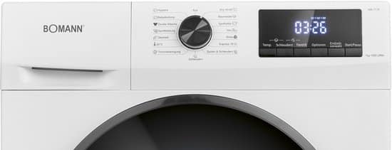 Bomann Wasmachine WA 7175 W – 7 kg – Energielabel A