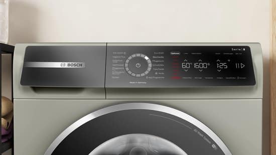 Bosch Serie 8 WGB2560X0 wasmachine Voorlader 10 kg 1600 RPM Zilver, Roestvrijstaal Duits display