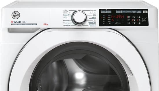 Hoover H-WASH 500 HWQ 48AMC/1-84 wasmachine Voorlader 8 kg 1400 RPM Wit Duits display