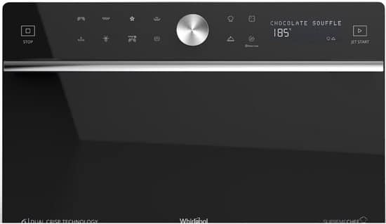 Whirlpool Supreme Chef MWSC 9133 SB – Combimagnetron – 33 liter – 1000 watt – Zwart