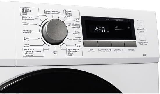 OK. OTD 8346 D – Warmtepompdroger – 8 kg – 65 dB – Energielabel D