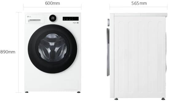 LG Wasmachine F4WX801Y – 11 kg – Energielabel A
