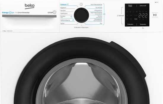Beko b300 BM3WFU3841X wasmachine Voorlader 8 kg 1400 RPM Wit- Duits display