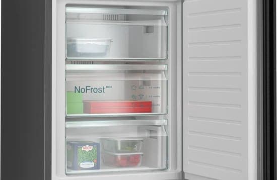 Siemens iQ300 KG39N2XAG koel-vriescombinatie Vrijstaand 363 l Geborsteld staal