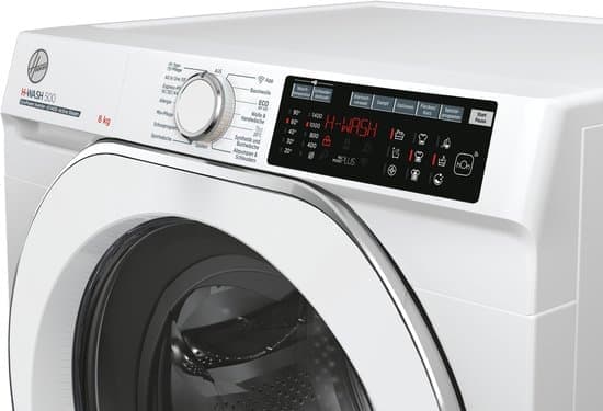 Hoover H-WASH 500 HWQ 48AMC/1-84 wasmachine Voorlader 8 kg 1400 RPM Wit Duits display