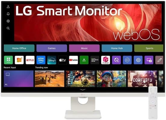 LG 32U721SA-W computer monitor 80 cm (31.5″) 3840 x 2160 Pixels 4K Ultra HD LCD Wit