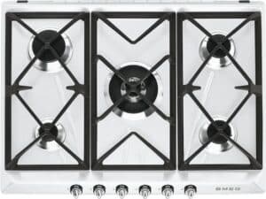 Smeg SR975BGH kookplaat Wit Ingebouwd Gaskookplaat 5 zone(s)