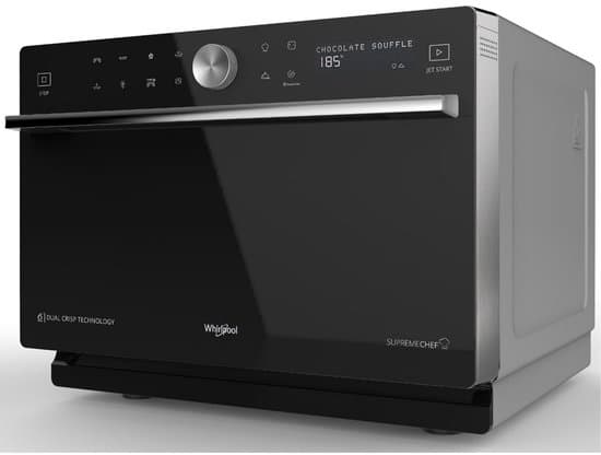 Whirlpool Supreme Chef MWSC 9133 SB – Combimagnetron – 33 liter – 1000 watt – Zwart