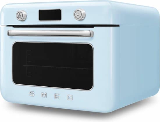 Smeg Stoomoven COF01PBEU – Pastelblauw – 51 cm