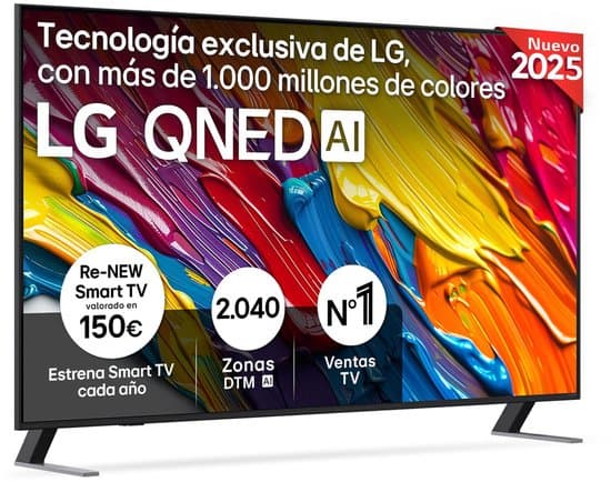 LG QNED AI 65QNED84A6C 165,1 cm (65″) 4K Ultra HD Smart TV Wifi Zwart