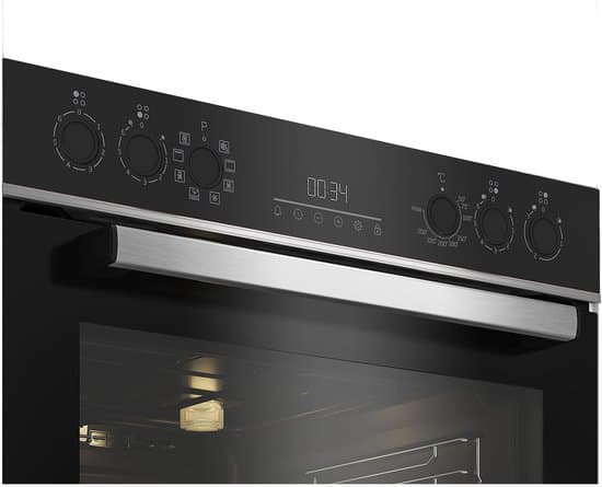 BEKO BBUM13329XS, Inbouw ovenset (glaskeramische kookplaat, A, 72 l)