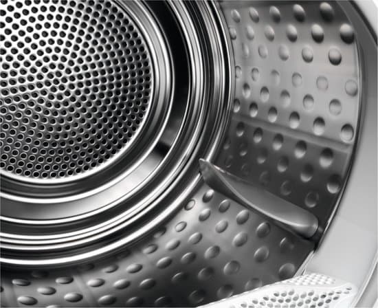 AEG Series 7000 TR7T60580, Vrijstaand, Voorlader, Warmtepomp, Wit, Knoppen, Draaiknop, Rechts