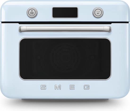 Smeg Stoomoven COF01PBEU – Pastelblauw – 51 cm