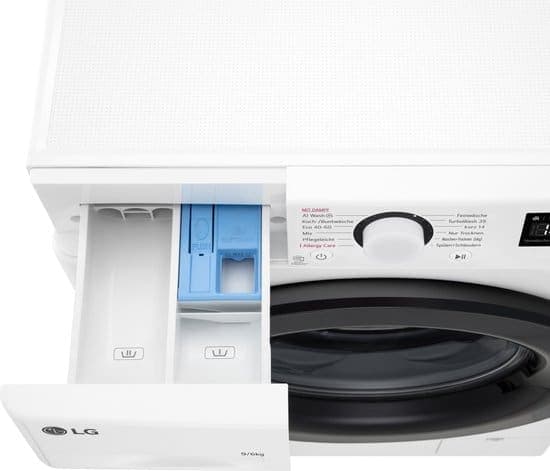 LG Was-droogcombinatie W4WR42966 – 9 kg – Energielabel D