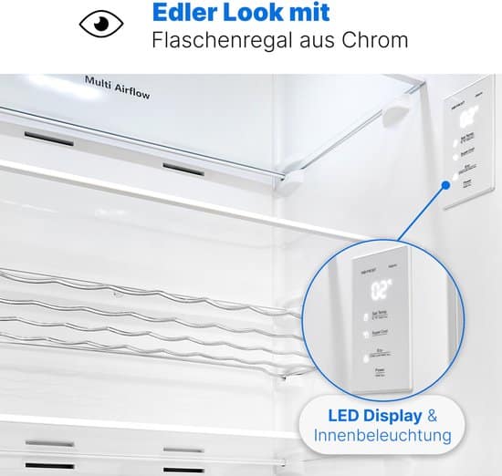 Bomann Koelkast 172cm – 322 liter – Energielabel E