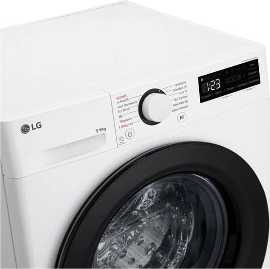 LG Was-droogcombinatie W4WR42966 – 9 kg – Energielabel D