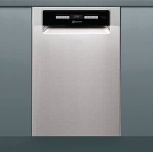 Bauknecht BSUO 3O33 PF X | Onderbouw vaatwasser | 45 cm | RVS