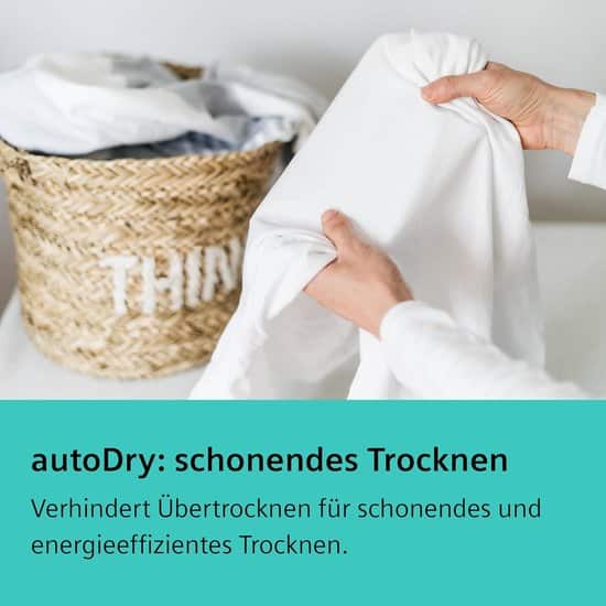 Siemens Warmtepompdroger WQ46B2D0AM – 9 kg – Energielabel B