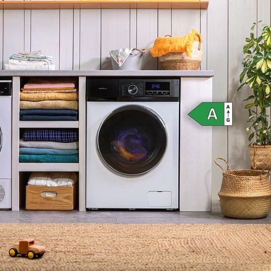 Cecotec 02468 wasmachine Voorlader 9 kg 1400 RPM Wit Duits display