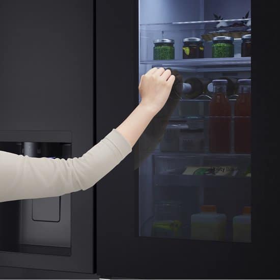 LG Amerikaanse koelkast GSXE91EVAD – 628 liter – Energielabel D
