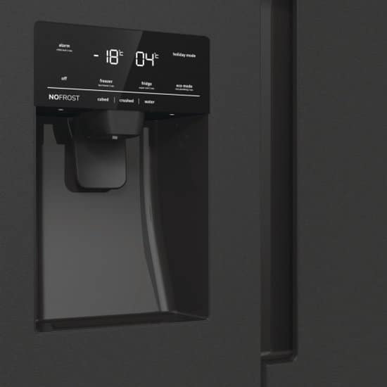 Gorenje Amerikaanse koelkast NRR9185ESBXL – 566 liter – Energielabel E