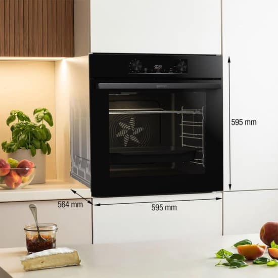 Gorenje Oven BO6735E02BK – Zwart – 59,5 cm