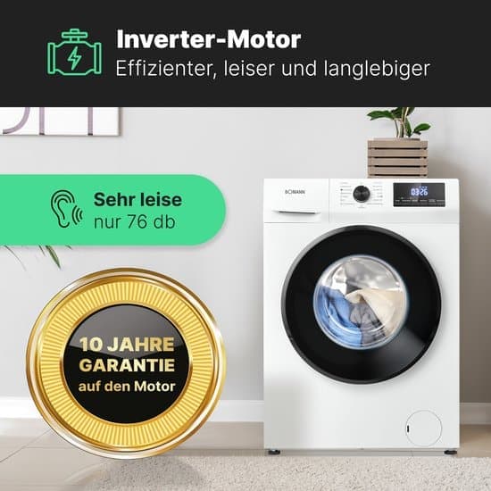 Bomann Wasmachine WA 7175 W – 7 kg – Energielabel A