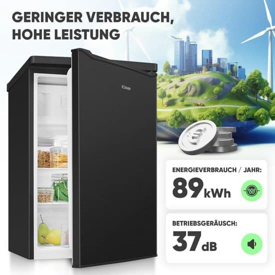 Bomann Tafelmodel koel-vriescombinatie KS 7251 – 109 liter – Energielabel C