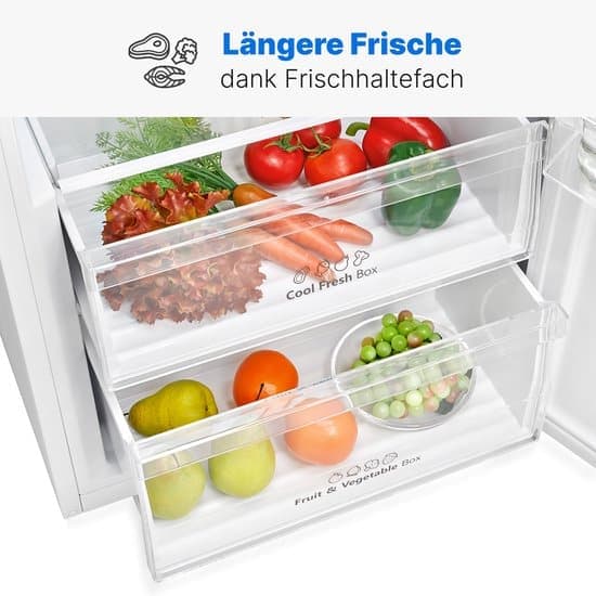 Bomann Koelkast 172cm – 322 liter – Energielabel E
