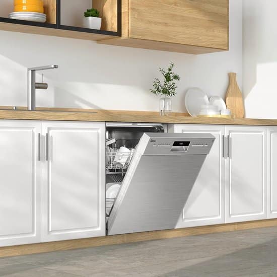Midea Onderbouw vaatwasser MDWEU1435XSS-W – 14 couverts – Energielabel E