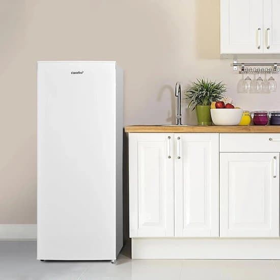 Comfee RCU160WH2(E) Vrieskast, 142 cm hoog, 160 liter vriesgedeelte, 183 kWh/jaar, deuraanslag verwisselbaar,