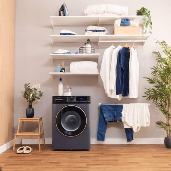 Cecotec Bolero DressCode 8610 wasmachine Voorlader 8 kg 1400 RPM Blauw- Duits display