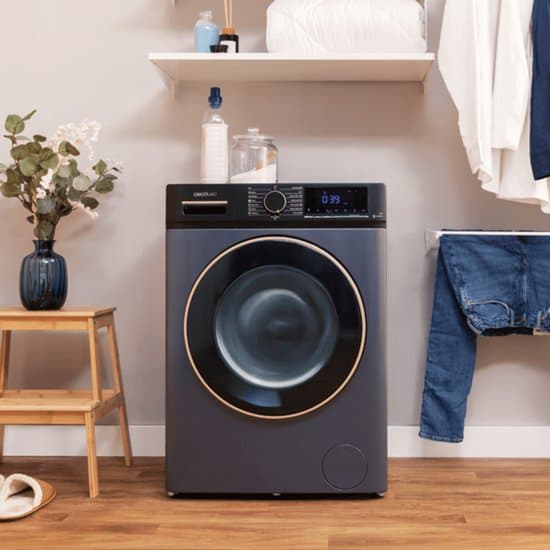Cecotec Bolero DressCode 8610 wasmachine Voorlader 8 kg 1400 RPM Blauw- Duits display
